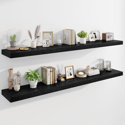 72" Floating Shelves for Wall (2 Count)