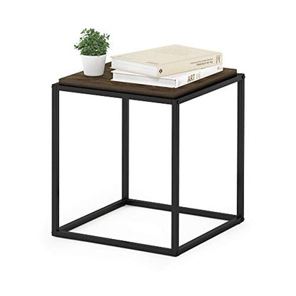 Moretti Cube Modern Stackable End Table Shelf