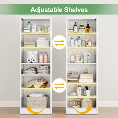 Metal Locker Tall Narrow Storage Cabinet