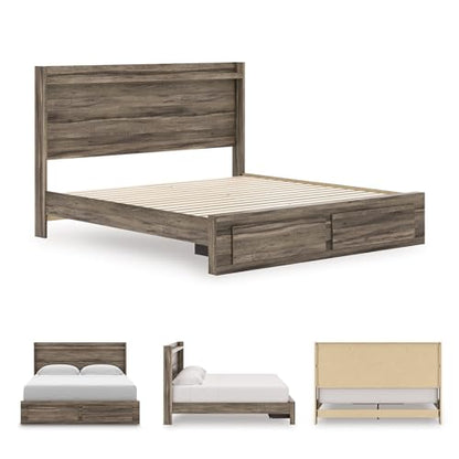 Jusika King Size Storage Bed Frame