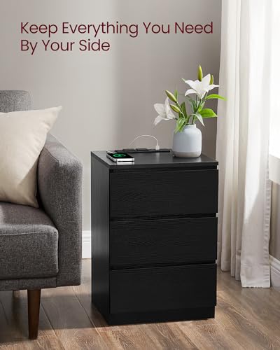 Nightstand with Charging Station