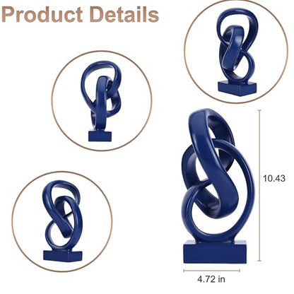 Modern Abstract Knot Sculpture