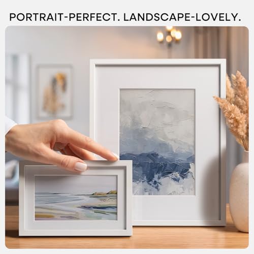 10x10 White Picture Frame