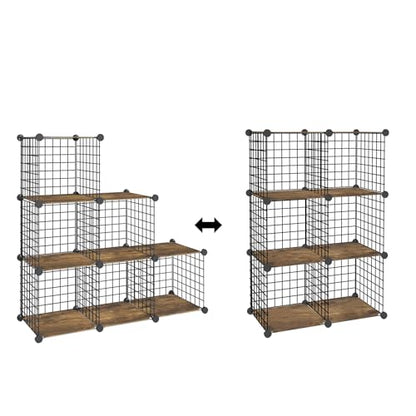 Wire Cube Storage Organizer (6 Count)