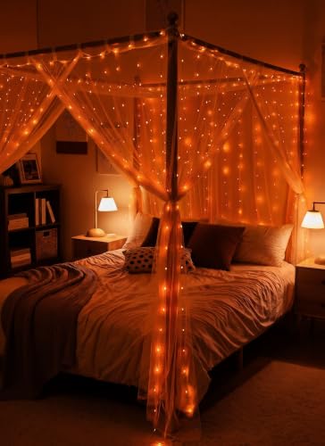 300 LED Fairy Curtain Lights