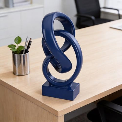 Modern Abstract Knot Sculpture