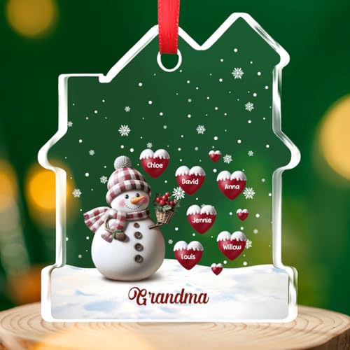 Personalized Christmas Ornament for Grandma
