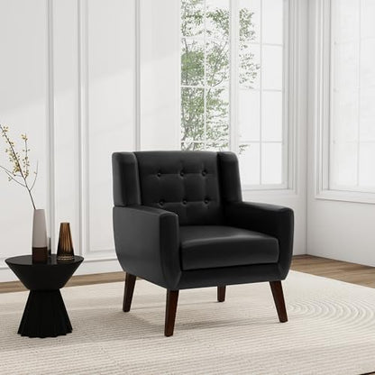 PU Leather Accent Chairs Set of 2 (2 Count)
