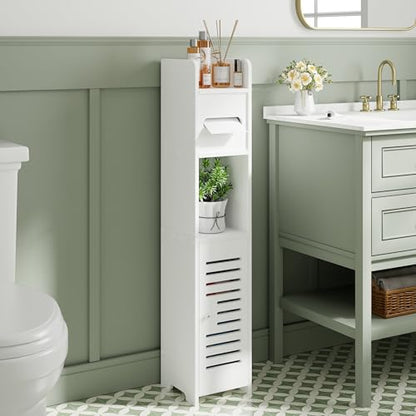 Narrow Bathroom Storage Cabinet