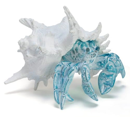 Hermit Crab with Shell Beach Coastal Statue for Home Shelf Decor (500 Count)