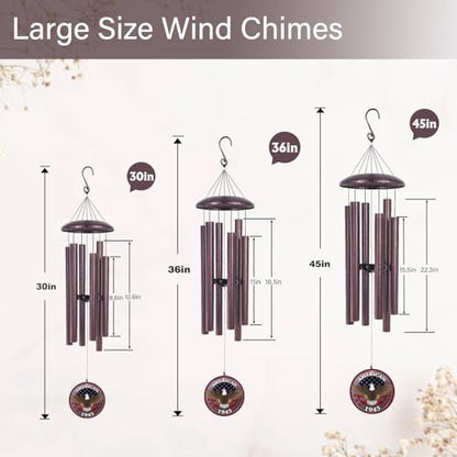 Personalized Wind Chimes for Military