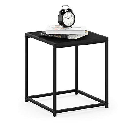CAMNUS Metal Frame Square Side Table