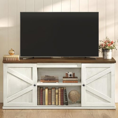 Farmhouse TV Stand for 65'' TV