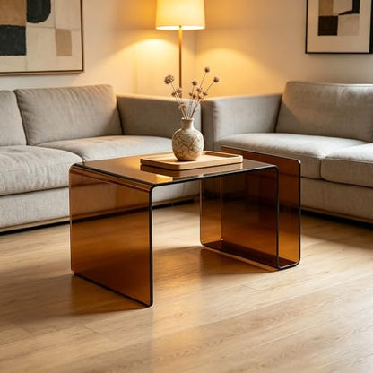 Glass Nightstand