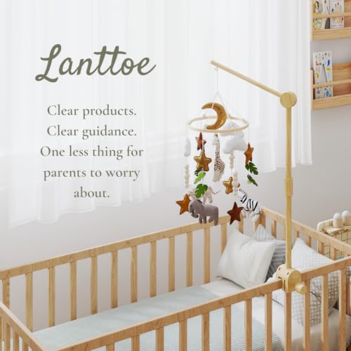 Wood Mobile Arm for Crib