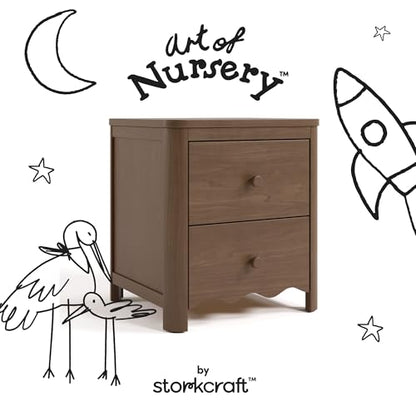 Casablanca 2 Drawer Nightstand