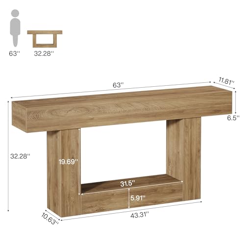 63" Console Table