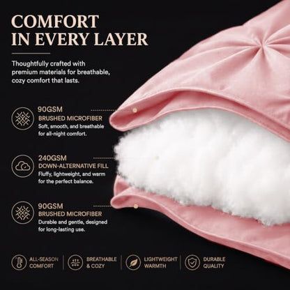 Full Size Comforter Sets Pink