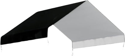 Chicken Coop Cover, Sturdy Chicken Cage Cover, Duck Coop Tarp Cloth Canopy for Farm Outdoor Patio, Black