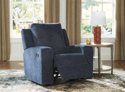 Danum Contemporary Manual Tufted Wall Hugger Recliner with Track Arms