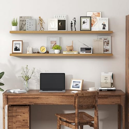 55 Inch Floating Shelves for Wall (2 Count)