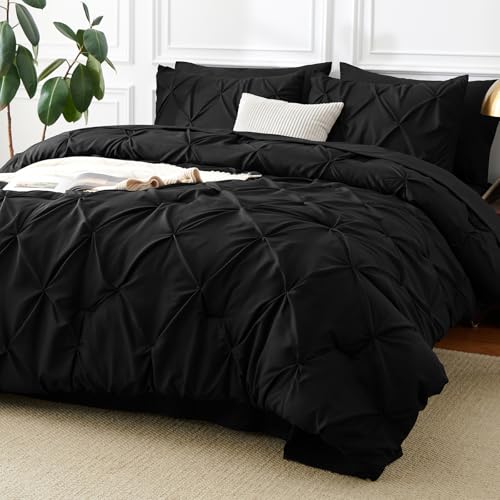 Oversized King Comforter Set Black
