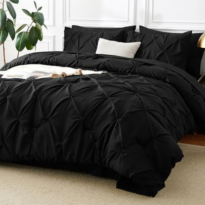 Oversized King Comforter Set Black