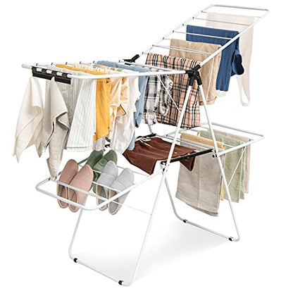 Foldable Clothes Drying Rack