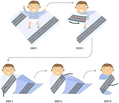 Baby Receiving Blankets, 100% Cotton Flannel Receiving Blanket, Perfect for swaddling & Wrapping, Ultra-Soft Hospital Blankets, Size 30 x 40 inch (12) (3)