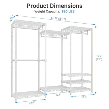 V5 Heavy Duty Clothes Rack