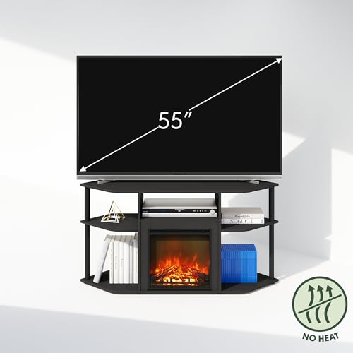 Jensen Fireplace TV Stand