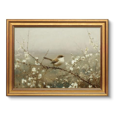 Vintage Gold Framed Wall Art for Living Room