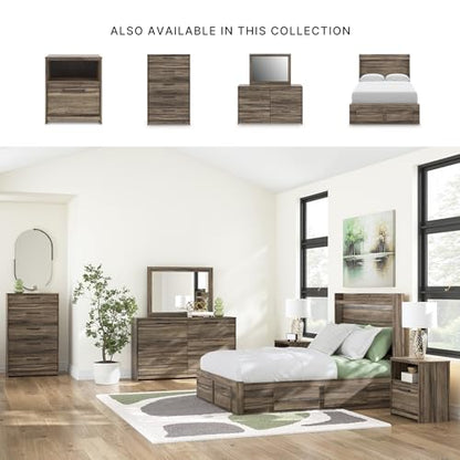 Jusika Full Size Storage Bed Frame
