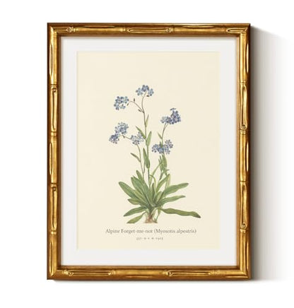 Gold Bamboo Framed Wall Art