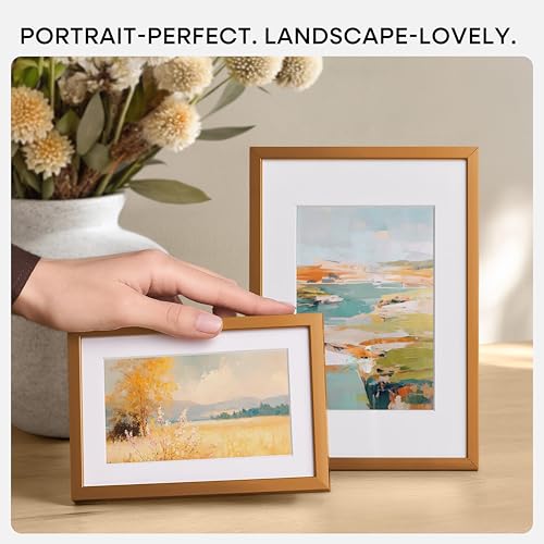 9x12 Bronze Picture Frame (2 Count)