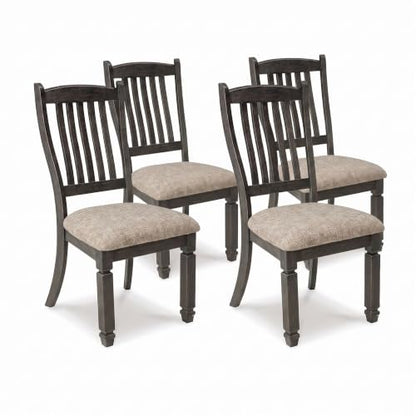 Ralene Transitional Faux Leather Dining Chair with Cushioned Seat (4 Count)