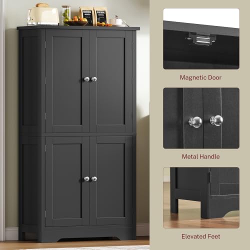 Pantry Cabinet with 4 Doors