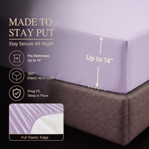 King Size Comforter Set Lavender