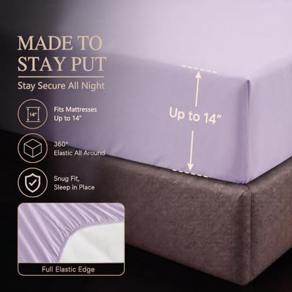 King Size Comforter Set Lavender