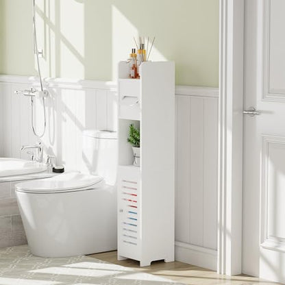 Narrow Bathroom Storage Cabinet