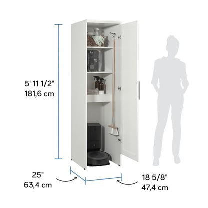 Homeplus Robot Vacuum Kitchen Pantry Storage Cabinet