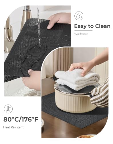 Black Frame Placemats Set of 6 (6 Count)
