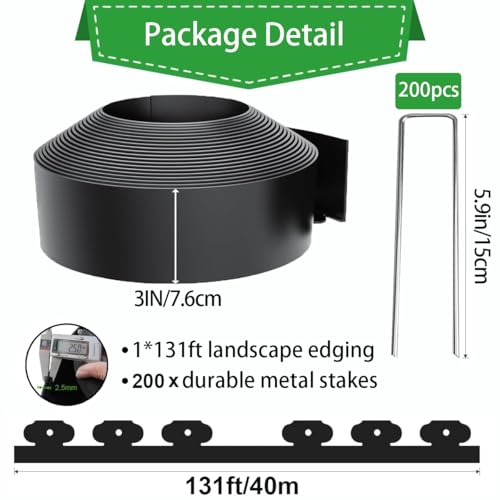 131Ft 3IN Landscape Edging