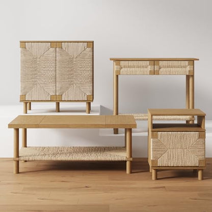 Beacon Wooden Sofa Console Table with Drawers