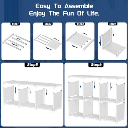 Book Shelf 18 Cube Storage Organizer (18 Count)