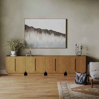 Joey Mid Century Modern Storage Cabinet (4 Count)