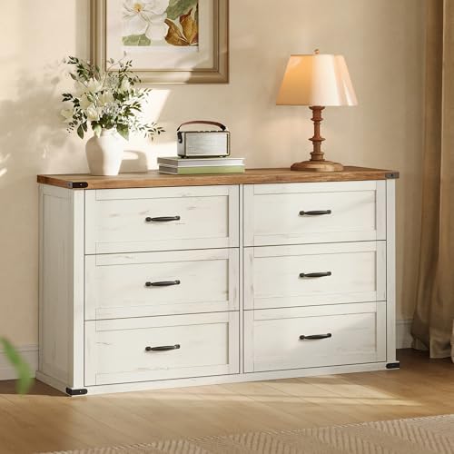 Modern 6 Drawer Dresser