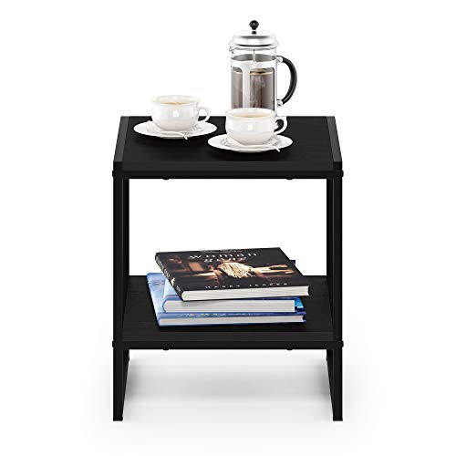 CAMNUS 2 Tier Metal Frame Side Table