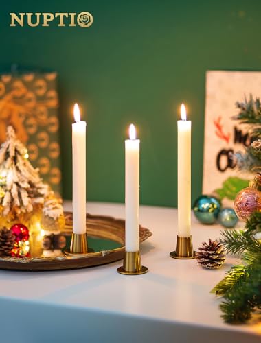 Gold Candlestick Holders Set of 12 (12 Count)