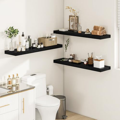 Deep Floating Shelves 36x12” Set of 2 (2 Count)